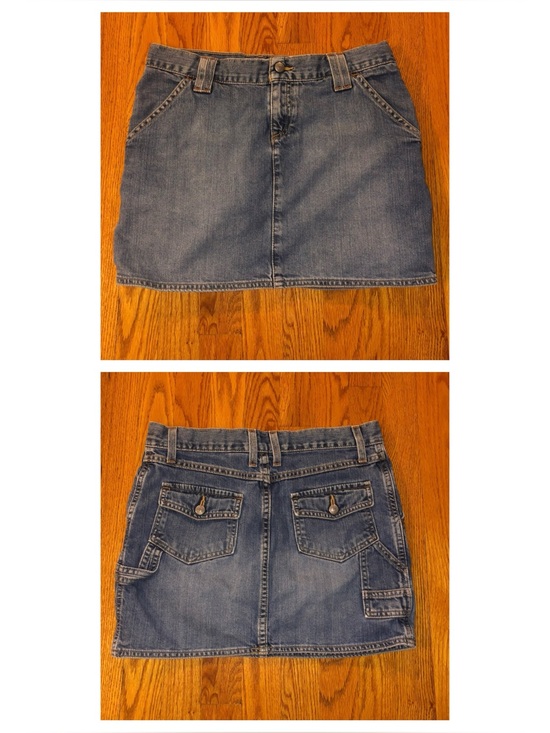 Old Navy Dresses & Skirts - Vintage Old Navy Carpenter MicroMini (Jean) Skirt
